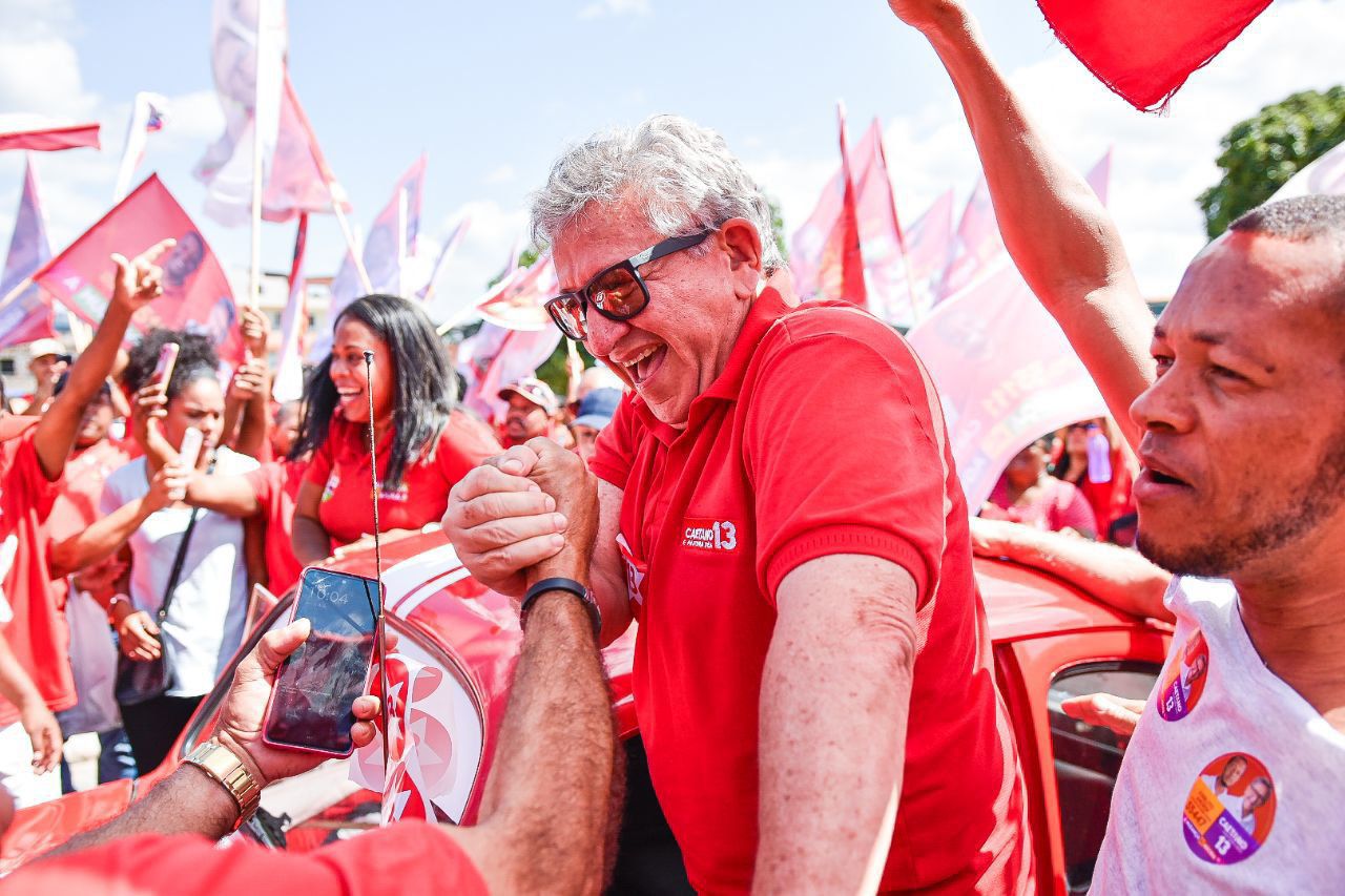 BN/ Antena1/ Aratu/ Paraná Pesquisas: Caetano lidera disputa em Camaçari e disputa pode encerrar no 1 turno